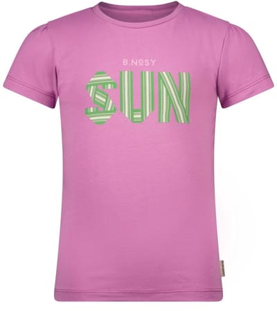 B.Nosy zomer t-shirt meisjes - violet paars - Tammy
