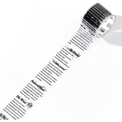 3 cm/5 cm * 2 m Transparant Materiaal Tapes Brief Engels Zin DIY Afplakband Scrapbooking Sticker Label Briefpapier