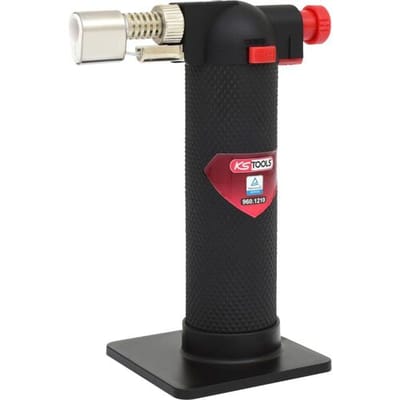 KS Tools Lötgerät Gasbrander 1300 °C (max) Met Piëzo-ontsteker, Incl. uitrusting