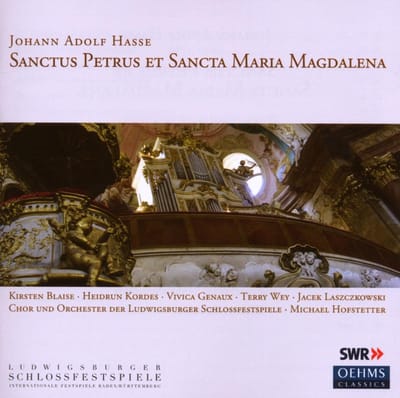 Ludwigsburger Schlossfestspiele Chor Und Orchester, Michael Hofstetter - Hasse: Sanctus Petrus Et Sancta Maria Magdalena (CD)