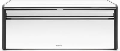 Brabantia Broodtrommel - met klepdeksel - Brilliant Steel