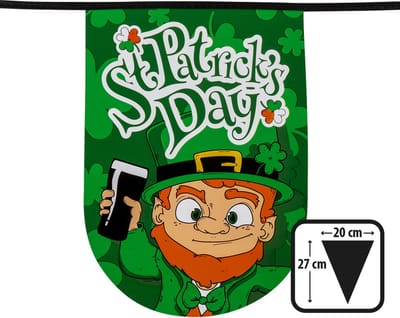 Boland - PE vlaggenlijn 'St. Patrick's Day' - Geen thema - Feestversiering - Themafeest