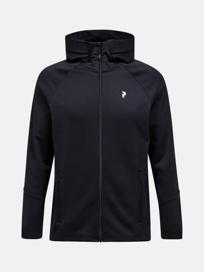 Peak Performance M Rider Essentials Zip Hood - - Outdoor Kleding - Fleeces en Truien - Fleece