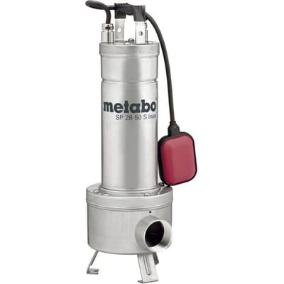 Metabo SP 28-50 S Inox 6.04114.00 Dompelpomp voor vervuild water 28000 l/h 12 m