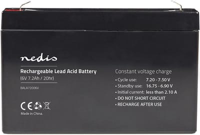 Nedis BALA72006V - UPS battery - Lead Acid - 7200 mAh