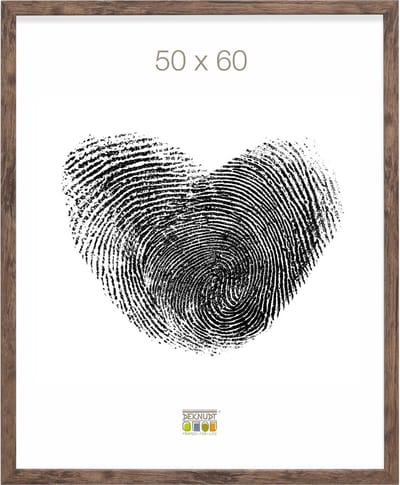Deknudt Frames fotolijst S45RH3 - bruin - hout - 50x60 cm