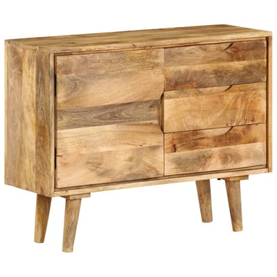 vidaXL - Dressoir - 90x30x69 - cm - massief - mangohout