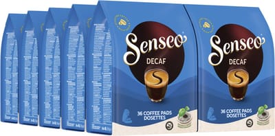 Senseo Decaf Koffiepads - Intensiteit 5/9 - 10 x 36 pads