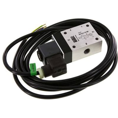 3/2 G1/4'' NO Magneetventiel 24V DC ATEX 1.5-10bar/21.0-140psi Airtec