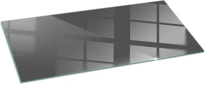 Tulup Kachel Vloerplaat - Kleur Grijsbruin Plaat Voor Onder Kachel - 125 cm x 50 cm - Grijs Vloerplaat Voor Houtkachel - Rechthoek Kachel Vloerplaat - Vloerplaat Voor Kachel - Plaat Onder Houtkachel - Onderplaat Kachel