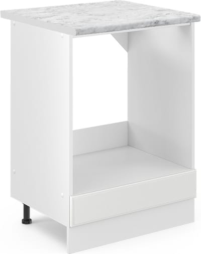 Vicco R-Line Ovenombouwkast – 60 cm, WB Marmer Wit Landhuis