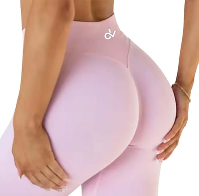 DV - Roze - S - Legging - Anti-cellulite – High Waist - Butt Lifting effect - Naadloos - Stimuleert de bloedcirculatie - June Spring