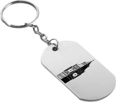 Akyol - london sleutelhanger - London - london iemand die van reizen houd engeland vakantie uk - london iemand die van reizen houd engeland vakantie uk - 54 x 29mm