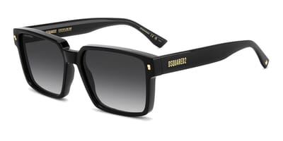 Dsquared2 D2 0202/G/S Black 58/16/145 MAN Zonnebrillen