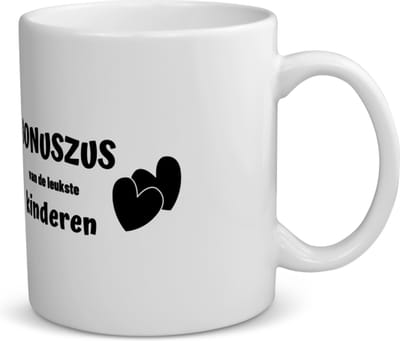 Akyol - bonuszus van de leukste kinderen koffiemok - theemok - Zus - de leukste zus - verjaardag - cadeautje voor zus - kado - geschenk - 350 ML inhoud