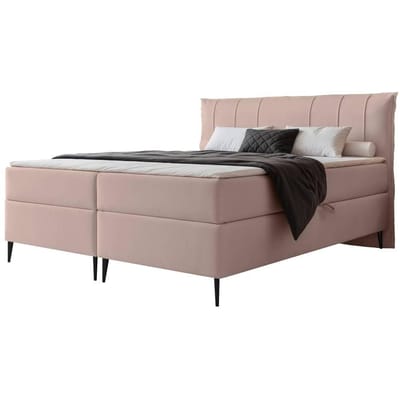 Boxspring Savina 160x200 cm incl topper en opbergruimte | NADUVI Collection
