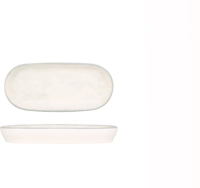 Kütahya Porselen Serveerschaal - Salda - Porselein - 18x9 cm (125cc) - set van 2