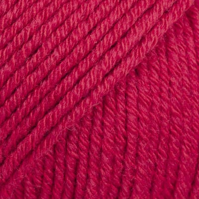 DROPS Cotton Merino Uni Colour - 06 rood - Wol/Katoen Garen
