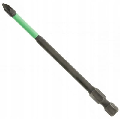 Hoegert Bit PZ3 100mm 1/4" - 2 Stuks Slagvast