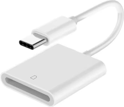 USB-C naar SD Kaartlezer voor iOS, Windows en Android - sd kaart lezer usb c - sd kaart lezer Iphone - Snelle Gegevensoverdracht Cardreader