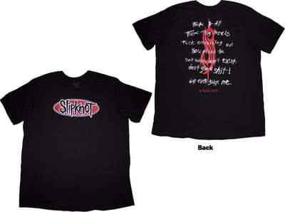 Slipknot - F It All Heren Tshirt - L - Zwart