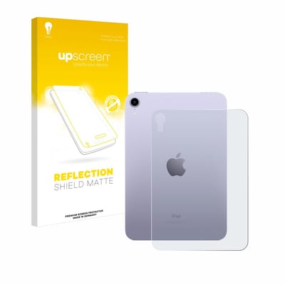 upscreen - Screenprotector voor Apple iPad Mini 7 2024 (Achterkant) - Folie Beschermfolie anti glare matte