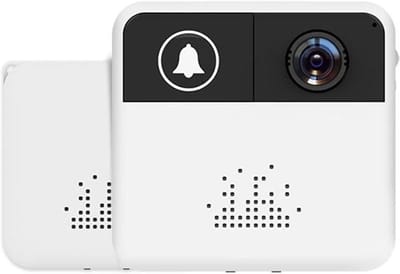 Slimme Deurbel - WIFI Intercom - Veilig Thuis - Nachtzicht - 140 Graden Kijkhoek - Wit