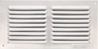 Rechthoekig Aluminium Ventilatierooster met Hor voor Keuken en Badkamer 100x200 mm