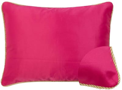 kussen satijn fuchsia 35x45cm