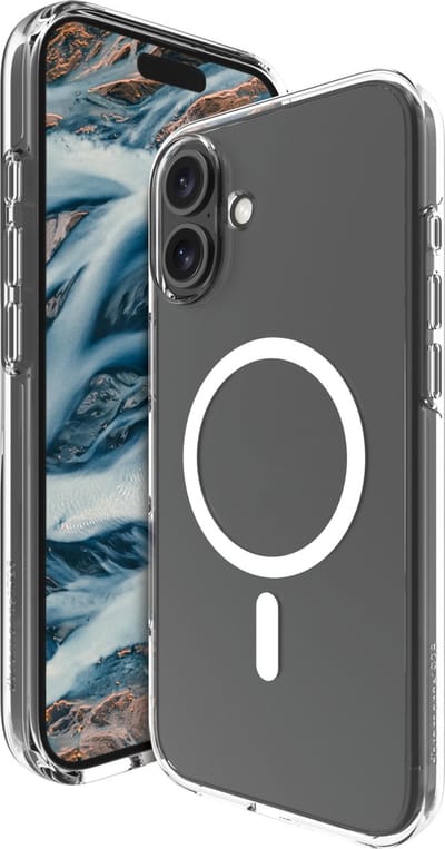 Dbramante1928 - Iceland Pro Mag geschikt voor iPhone 16 Plus Hoesje - transparant