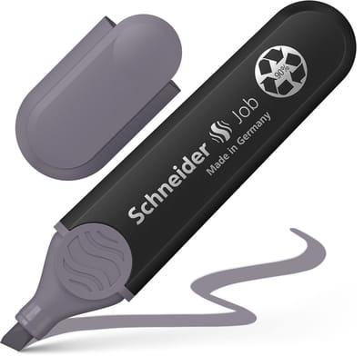 Schneider markeerstift - tekstmarker Job 150 - mauve grey - 1 stuks - S-1513