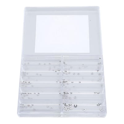 Dailygoods- Horloge Circlip Ring Set 200-delig - Horloge Reparatie - C-clip Assortiment - Chronograaf E clip - Snap Ring - Onderhoud Accessoire - Horlogeaccessoires