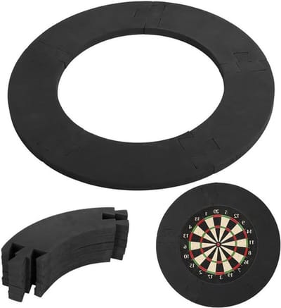 Dart Surround Catchring 45 cm - Bescherming voor dartbord en muur, 5 stuks, ideaal voor standaard dartborden, duurzaam en effectief