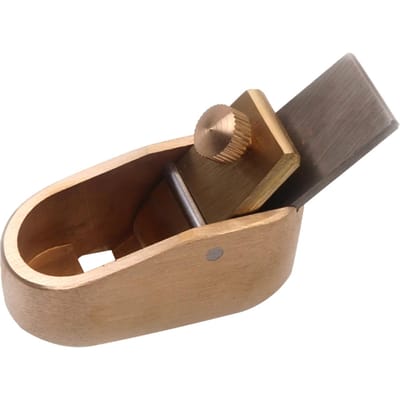 Coupe-avion à semelle incurvée convexe, outil de Luthier en laiton pour violon alto violoncelle en bois 18mm brown