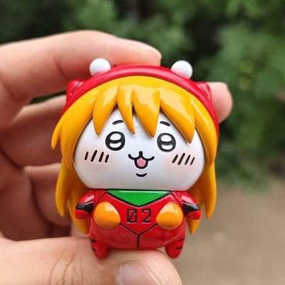Evangelions Ayanami Rei Asuka Actiefiguren Cosplay Usagis Hachiwares Anime Model Poppen Cartoon Bureau Ornamenten Speelgoed Fans Cadeau