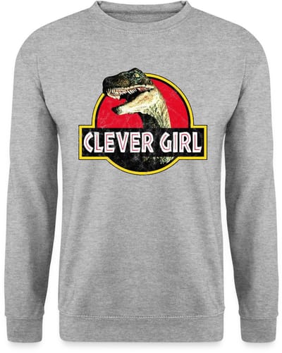 Jurassic World Raptor Clever Girl Sweater Heren