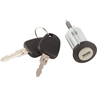 Auto Contactslot Cilinder met 2 Sleutels voor VAUXHALL ASTRA CORSA MERIVA TIGRA COMBO black