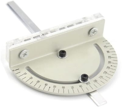 Freestafel Inlegplaat - Houtbewerking Paneel - Precisie Houtbewerking - Verstekmeter Inclusief - 240x200mm - Aluminium