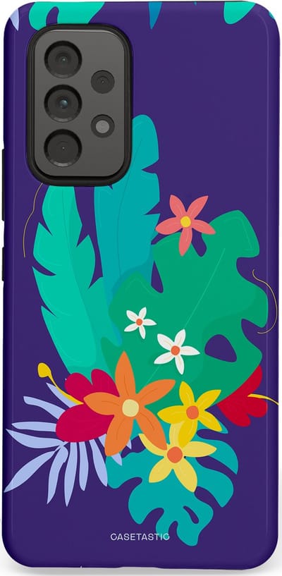 Casetastic Hoesje Geschikt voor Samsung A53 - Stijlvolle Beschermende Duo-layer Case - Surfplant