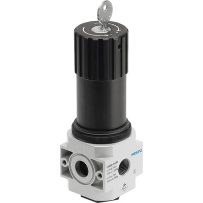 Festo Drukregelaar Aansluitplaat 0.5-12bar 1800l/min Mini - 194682 - P2YE2