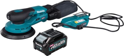 Makita BO 002 CGM1 Accuschuurmachine 40 V max. 150 mm 5,0 mm slag Borstelloos + 1x accu 4.0 Ah - zonder lader