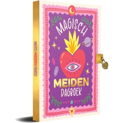 MEIDEN Magisch Dagboek - Dagboek met Slot - Journal - Meisje - Cadeau - Magie - Geheimen - Winterboek - Creatief - Doeboek - Vakantieboek - Quiz - Invullen - Doeboek - Journaling - Kind - Kinderen - Cadeau Meisje