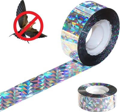 Dubbelzijdige Vogelwerende Tape 4.8 cm x 80 m - Effectieve Bescherming voor Huizen, Tuinen en Binnenplaatsen tegen Vogels
