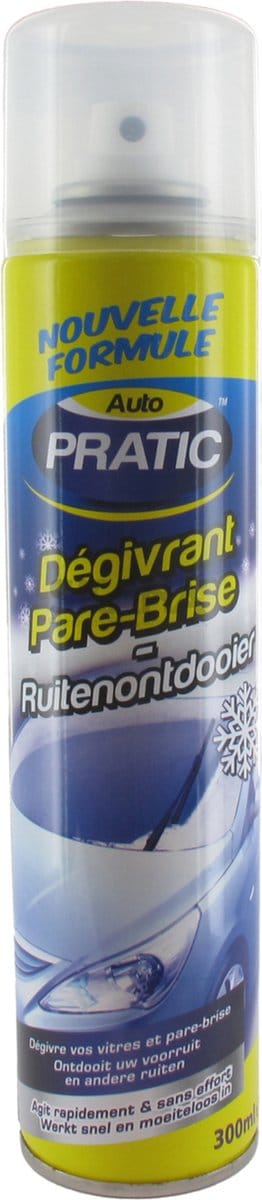 Ruitenontdooier in 300ml. Methanolvrije formulering