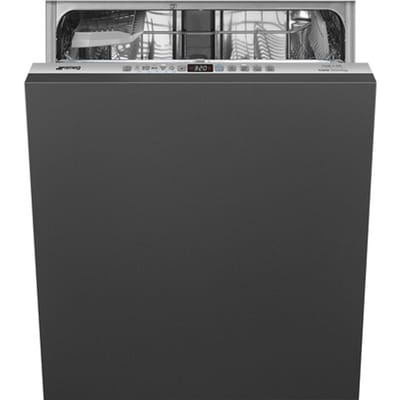 SMEG Volledig geïntegreerd vaatwasser Vaatwasser, Universeel, Volledig geïntegreerd, 60 cm, Aantal couverts: 13, Zilver, C