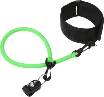 Golf Swing Trainer - Oefen Set - Golfslag Verbeteren - Verstelbare Armband - 59cm Lengte - Zwart Groen