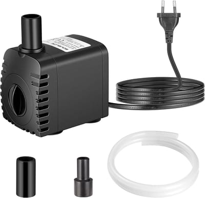 Dompelpomp 600 l/h - 8 W energiezuinig - Stil ontwerp - Ideaal voor vijvers en aquaria - ShopVlot