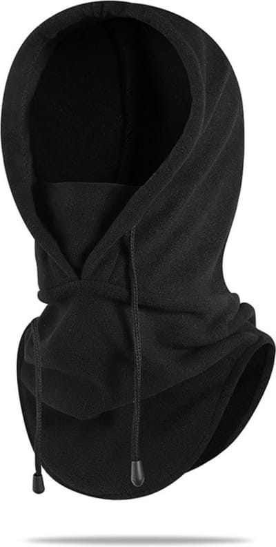 Livano Wintermuts - Heren - Dames - Volwassenen - Muts - Ski Mask - Bivakmuts - Balaclava - Ski Masker - Face Mask - Full Face Mask - Winter Masker - Anit Wind - Zwart