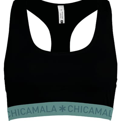 Chicamala – Meisjes Racerback – BH Zonder Beugel – Sport BH – Kinderkleding – Meisjes Ondergoed – 95% Katoen – Meisjeskleding