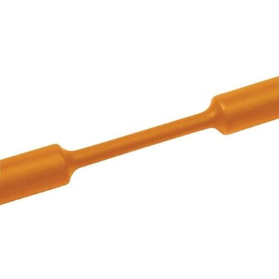 HellermannTyton 309-21903 Krimpkous zonder lijm Oranje 19.10 mm 9.50 mm Krimpverhouding:2:1 per meter